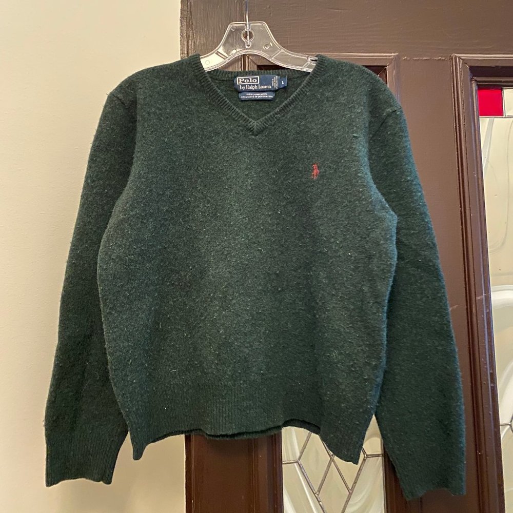 Vintage Ralph Lauren forrest green sweater